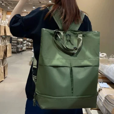 Y2K Unisex Large Capacity Nylon Backpack Men Waterproof Sports Bag Women Casual Travel Backbag Trend School Bags Leisure Handbag 4