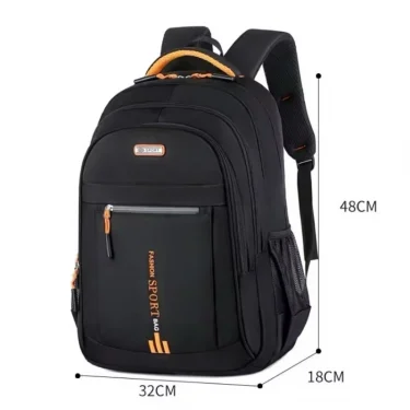 Men's Backpacks Oxford Waterproof Rucksack Business Computer Bag Casual Travel Backpack Senior High School Student Schoolbag 6