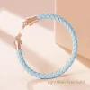 Gray blue Rose gold