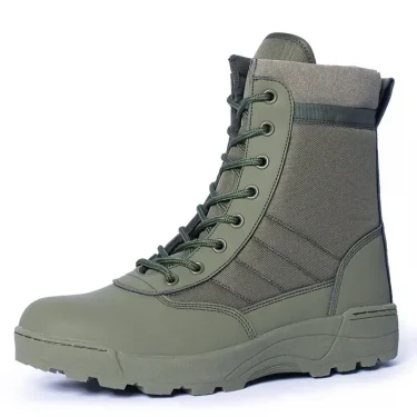 Men's desert boots comfortable warm black high top outdoor boots couple hiking boots new men's breathable work boots new 4