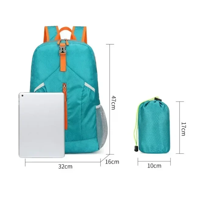25L Light Folding Waterproof Unisex Hiking Fitness Camping waterproof Climbing Travel Bag Outdoor Sports Leisure Backpack 2