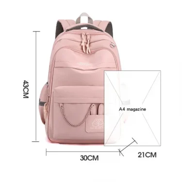 Students Gift Large Capacity Backpack Kids School Bag Cute School Backpack for Girls Children Kawaii Bookbag Primary 6