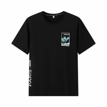 Men T Shirt Printed Popular Tees Big Size 110-175kg 6XL/7XL Plus Size Fashion Cotton Round Neck Short Sleeve Oversized Tops 4
