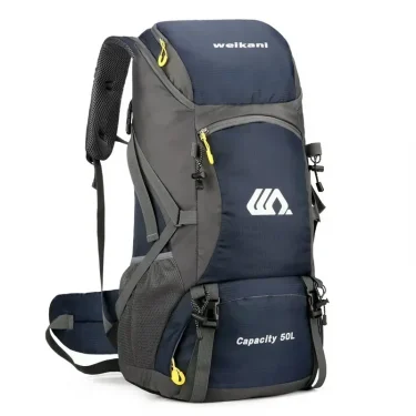 50L Travel Backpack Camping Bag For Men Large Hiking Bag Tourist Rucksack Waterproof Outdoor Sports Climbing Mountaineering Bag 1