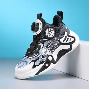 Children Shoes Boy Sneaker Luxury High Top Kids Basketball Sports Sneaker 4 To 12 Years Running Trainer Shoes for Boy 5