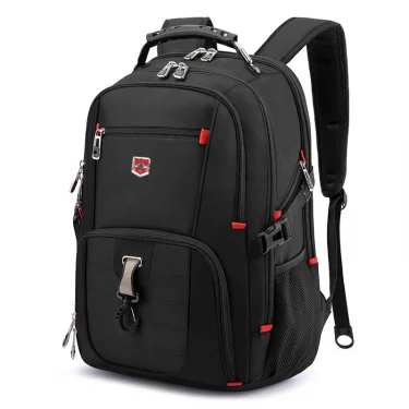 Waterproof Men's Backpack 17 Inch Laptop Backpacks School Travel Bags Swiss-style Large Capacity Business bagpack Male Mochila 3