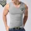 V neck Gray