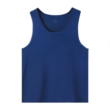 Men's pure cotton vest breathable slim youth sports foundation hurdle I loose summer thin halter undershirt 2