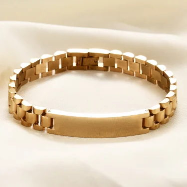 New Fashion Watch Chain 10mm Smooth Titanium Steel Bracelet for Men Customizable Personalized Male Gentleman Business Gift 5