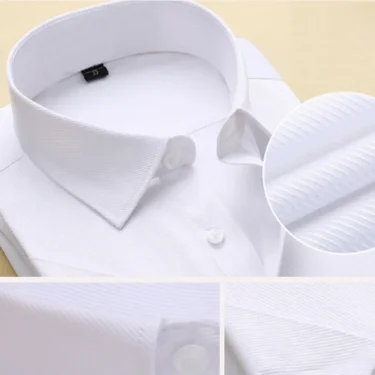 6XL7XL8XL men's short-sleeved shirt Spring/Summer thin Business casual high quality no-iron fashion cotton plus-size solid color 6