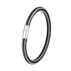 6mm black silver