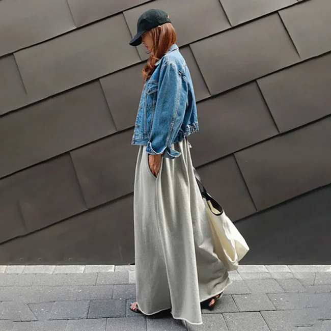 Uoozee Solid Color Fashion Loose Cotton Trousers Wide Leg Pants Casual Work Long Pants Palazzo Female Turnip For Women 2025 New 2