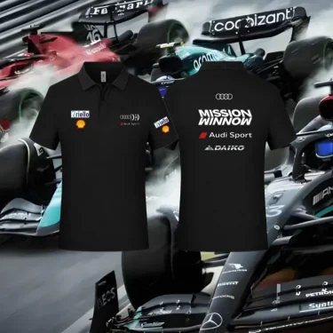 Racing Fans Enthusiasts Cool Polo Shirts T-shirts Icy F1 Peripheral Racing Clothes Team Short Sleeves Ins Men's Clothing 1