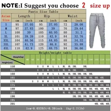 New Men Casual Fashion Sports Pants Gym Sport Trousers for Men Jogger SweatpantsRunning Workout Jogging Long Pants 5