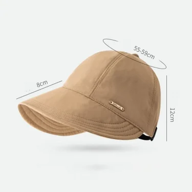 Foldable Wide Brim Sun Hat Drawstring Adjustable Caps for Men Women Beach Hats Summer Quick-drying Visors Fisherman Cap 6