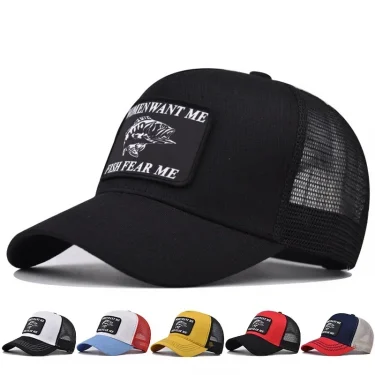 Summer Breathable Quick Drying Fashion Embroidery Baseball Caps Men Women Outdoor Dad Trucker Hat Snapback Hat Gorras Hombre 1