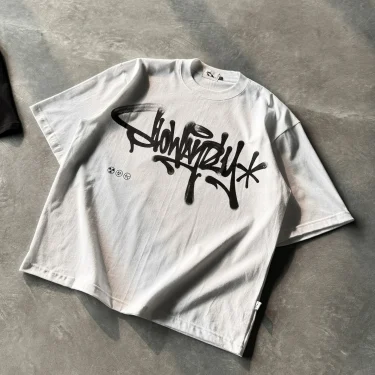 Unique And Simple Design Letters Casual T shirt Men Cotton Oversized Round Neck T shirt Women Fashion Harajuku Hip Hop Travel. 1