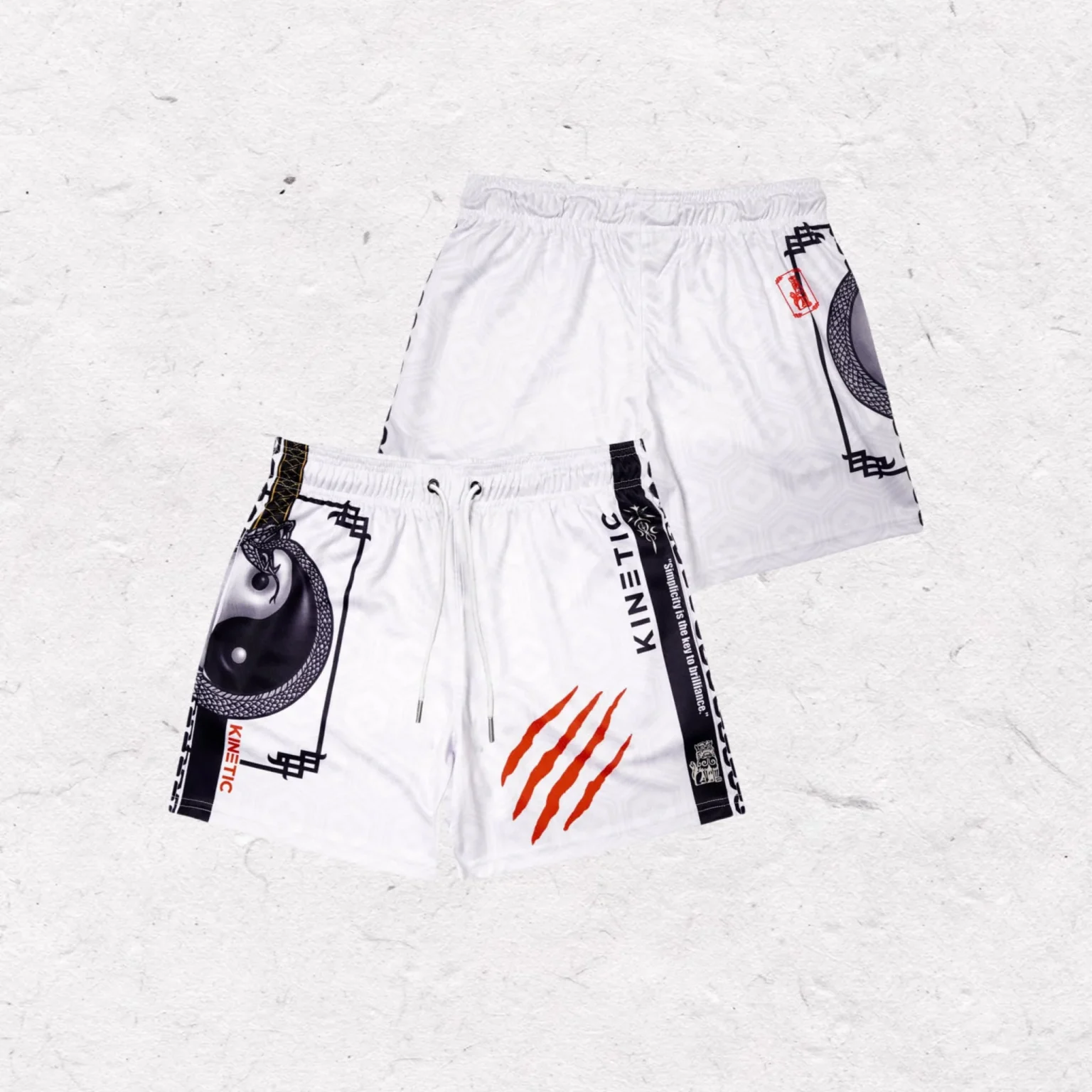 New Summer Men's Sports Shorts Comfortable Casual Breathable Loose Warrior Shorts Children Adult Beach Shorts Y2K Streetwear 1