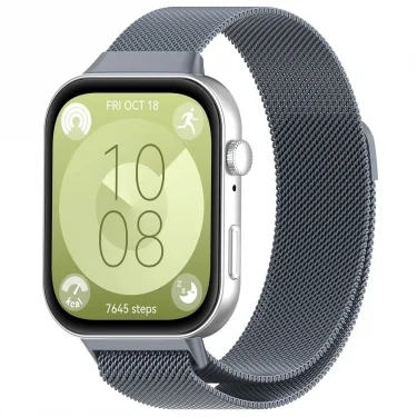 Magnetic Milanese Strap for Huawei Watch Fit 3 Stainless steel Breathable Wristband for Huawei Watch Fit 3 Bracelet Accessories 5