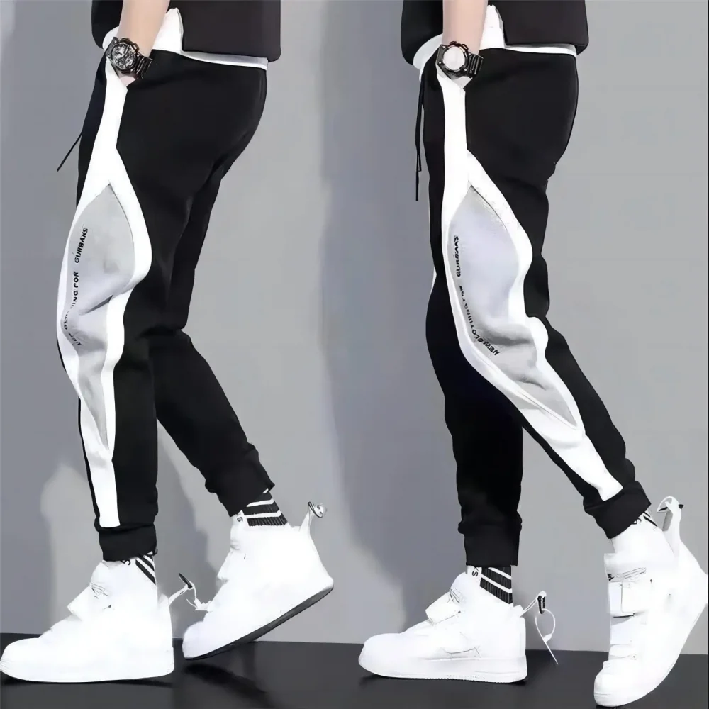 New Soild Men Casual Fashion Sports Pants Gym Sport Trousers for Men Jogger SweatpantsRunning Workout Jogging Long Pants 4