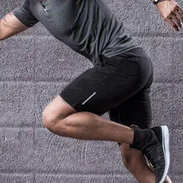 Summer Casual Shorts Men Breathable Beach Shorts ice silk Comfortable Fitness Basketball Sports Short Pants Male running shorts 2