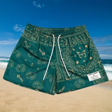 Ryoko Rain Hot Selling Summer Men's And Women's Fashionable Beach Casual Shorts, Sports Fast Drying Breathable Plus Size Shorts 2