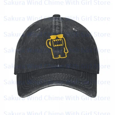 Fashion Domo Kun Baseball Cap for Men cotton Hats Adjustable Hat Casual Truck driver Hat 2