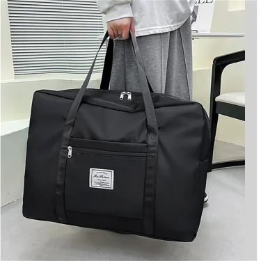 Large Capacity Folding Travel Bags Waterproof Luggage Tote Handbag Travel Duffle Bag Gym Yoga Storage Shoulder Bag For Women Men 1