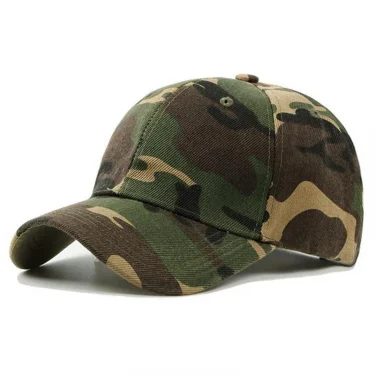 Men Women Summer Cotton Camouflage Printed Baseball Caps Sunhat Outdoor Unisex Sports Adjustable Snapback Anti-UV Hat Visors 3