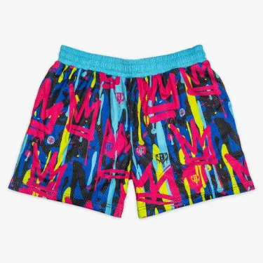 New Fashion High Street Trend Shorts Quick-Drying 3D Printing Men's Breathable Sweat Absorbing Comfortable Leisure Shorts 2