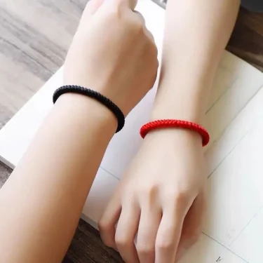 Lucky Red Thread Bracelet for women men Tibetan Buddhist Adjustable Handwoven Braided Rope Knots Bracelets Jewelry Wristbands 5