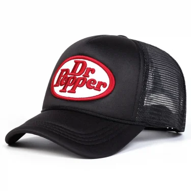 Unisex Dr Prpper Letter Embroidery Baseball Net Caps Spring and Summer Outdoor Adjustable Casual Hats Hip Hop Hat Sunscreen Hat 3