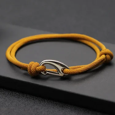 New Adjustable 3mm Thin Cord Bracelet Homme Double Layer Handmade Weaven Rope Braclet Pulseras Hombre Legend Braslet Men Joias 1