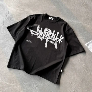 Unique And Simple Design Letters Casual T shirt Men Cotton Oversized Round Neck T shirt Women Fashion Harajuku Hip Hop Travel. 4