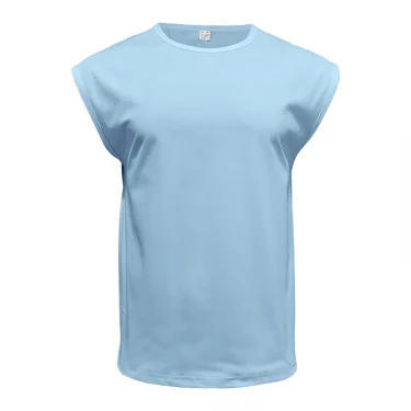 Men's Wear New Sleeveless T-shirt Men's Summer Leisure Sports Loose fitting Men's Short vest sir 6