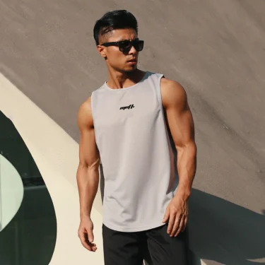 Summer Men's Tank Tops Gym Fitness Training Clothing Quick-drying Loose Bodybuilding Sleeveless Tees Men Fashion Basketball Vest 2