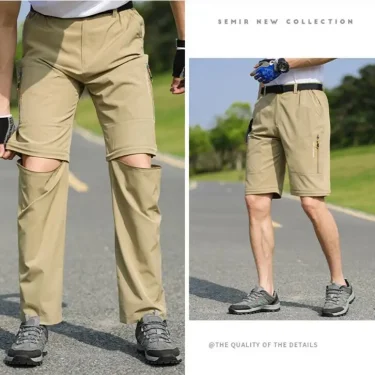 Men's Summer 7XL Plus Size Outdoor Quick-drying Pants Thin Detachable Sprint Pants 140kg joggers men 2
