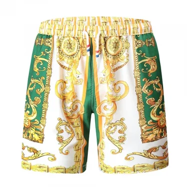 Gold Luxury Swimwear Shorts Breathable Surf Board Shorts Men's Vacation Beach Shorts Quick Dry Swimsuit Summer Sports Trunks Boy 4