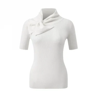 2025 New Women's Golf Knitted Shirt, Spring/Summer Women's Knitted Sports T-shirt, Comfortable and Breathable, Free Shipping 3