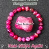 13 Rose Stripe Agate