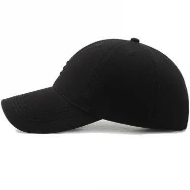 4 Colors New Fashion Soft Top Baseball Cap Outdoor Sport Casual Cotton Snapback Hats For Men and Women Three Bars Dad Hat Design 4
