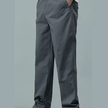 Outdoor fashionable cargo pants men's casual drawstring multi-pocket baggy wide-legged fashionable summer slim casual pants 3