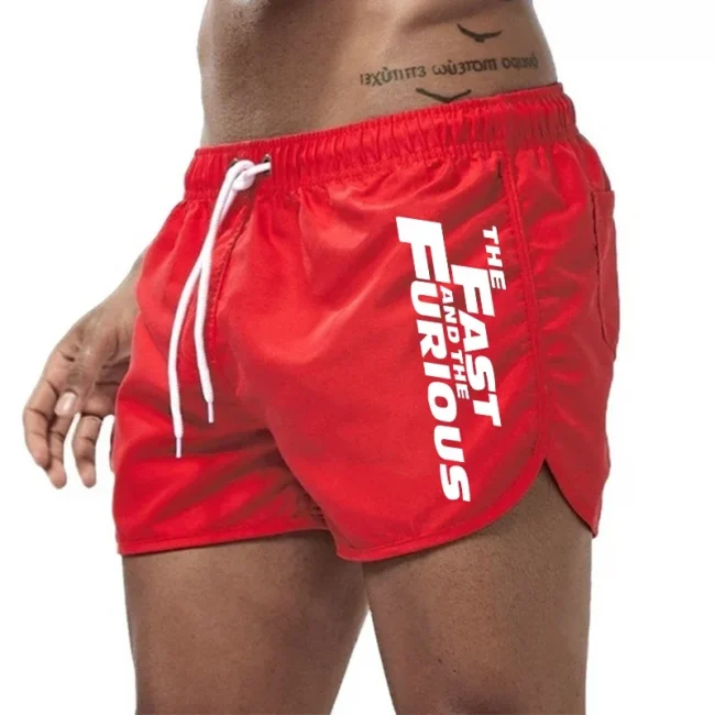 Jogging Casual Daily Summer Men's Beach Shorts 2025 Beach Trunks Swim Gym Pants Quick Drying Swimming Surf Ventilate Drawstring 2
