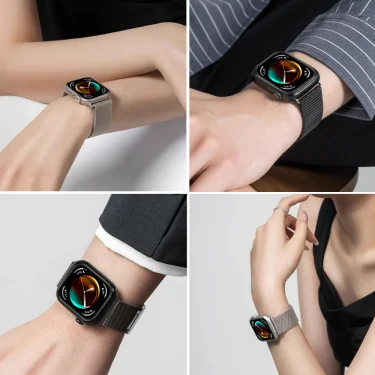 Magnetic Milanese Strap for Huawei Watch Fit 3 Stainless steel Breathable Wristband for Huawei Watch Fit 3 Bracelet Accessories 2