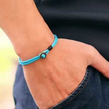 Minimalist Mens String Bracelet Double Layer Easy Hook Viking Braslet 2mm Paracord Braclet Leisure Pulseira Nautical Wrap Joias 2