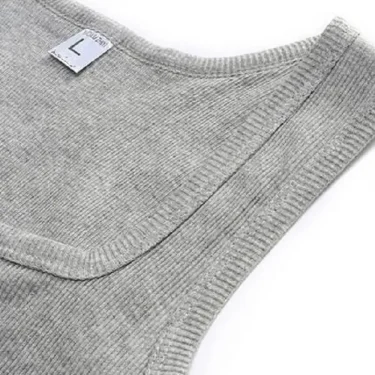 Women Solid Square Neck Ribbed Tank Top Camisole Men Clothing Singlets Basic Elastic Tank Tops Sleeveless Fitness Men Vest Hot 4