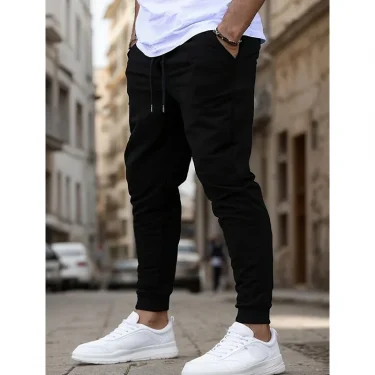 Summer Men's Joggers Ideal for Running Fitness Breathable Sweatpants for Workout Fashion Casual Trousers 4