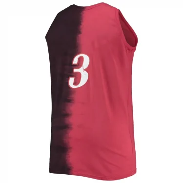 American Basketball Digital Printed Jersey Vest Round Neck Quick Drying Sports Vest Men'S Training Clothes Fitness Clothes Vest 4