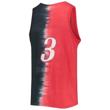 American Basketball Digital Printed Jersey Vest Round Neck Quick Drying Sports Vest Men'S Training Clothes Fitness Clothes Vest 3