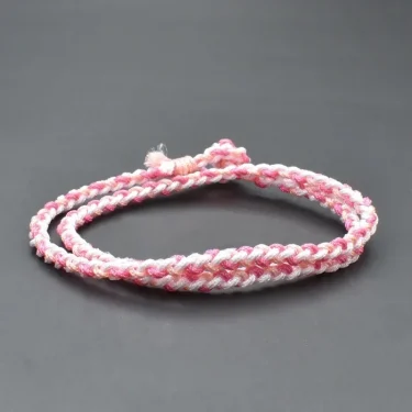 Minimalist Thread Rope Bracelets Men Women Handmade Double Layered Multicolor Thread Bracelet Couple Braclet Best Friend Gift 4